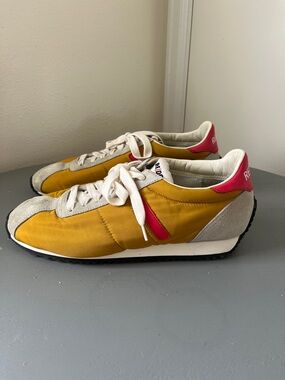 Re/DoneWomen’s Retro Yellow Sneakers | Size 39